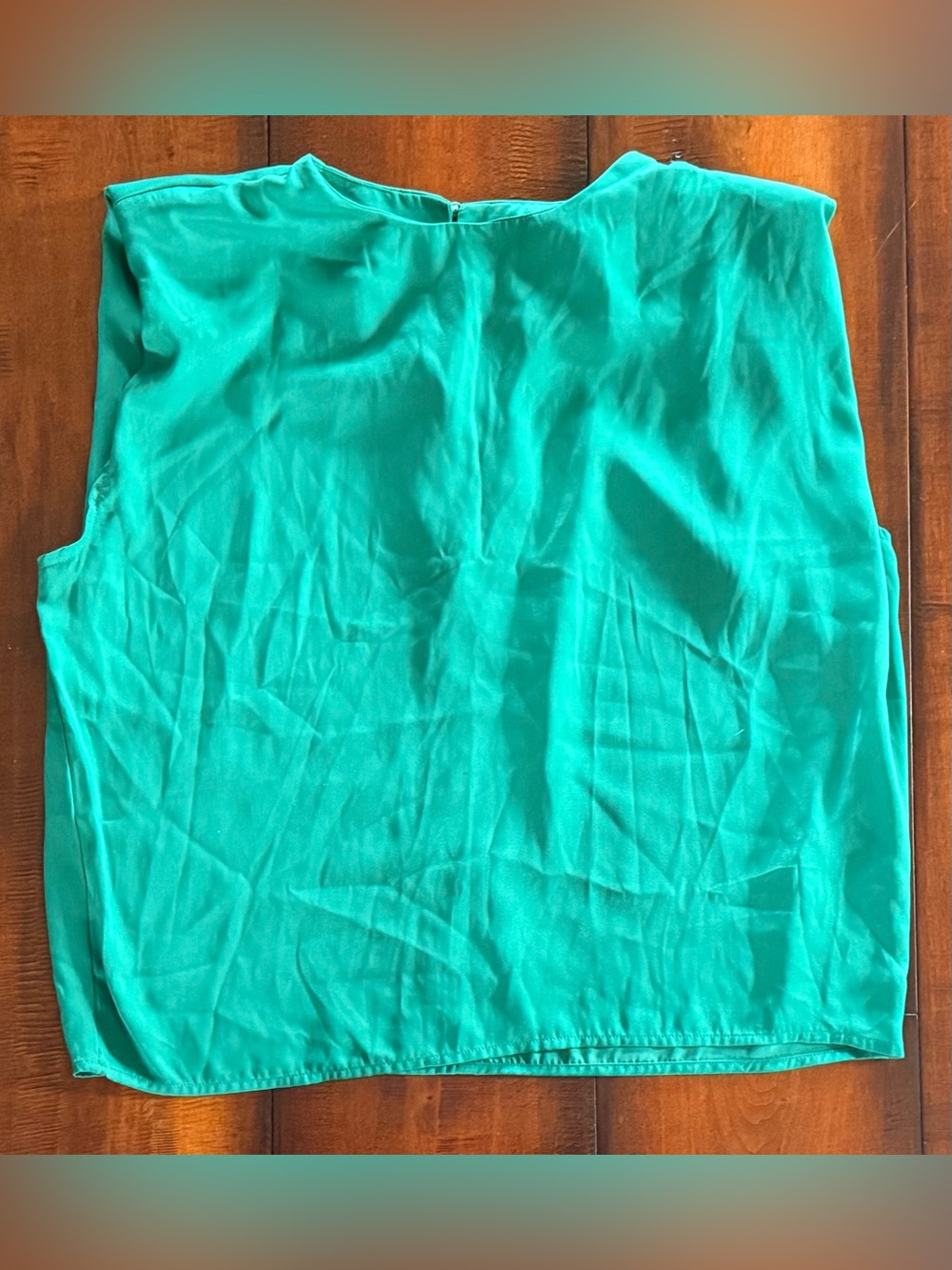 TCEC Emerald Green Sleeveless Blouse